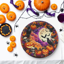 Pratos do Halloween: Design festivo e assustador