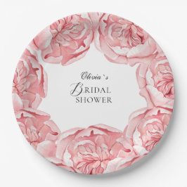 Pratos para Festa de Chá de Noiva Flores