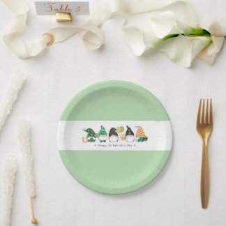 Pratos para festa do Dia de São Patrício
