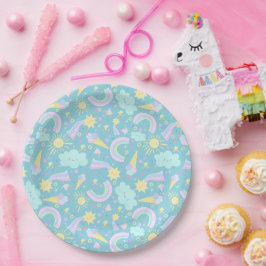 Pratos para uma festa de aniversário mágica.