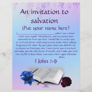 Pray do convite ao papel personalizado cristo
