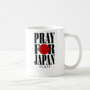 Pray para canecas de Japão