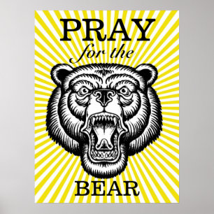 Pray para o poster do urso