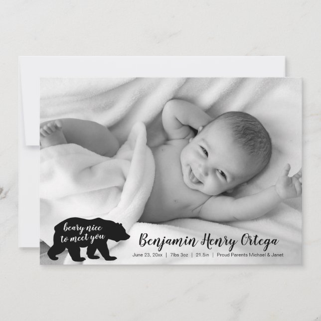 Prazer em conhecê-lo, querido Anúncio de Foto (Frente)