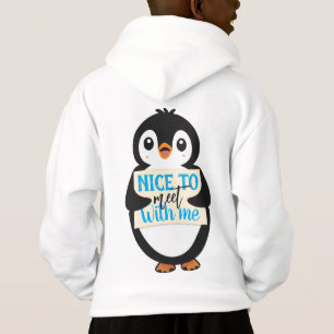 Prazer em encontrar-me: sinal de pinguim personali