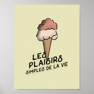 Prazeres simples do impressão da vida