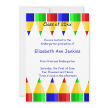 Pré-escolar ou anúncio da graduação do jardim de