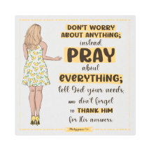 Prece Philippians 4:6