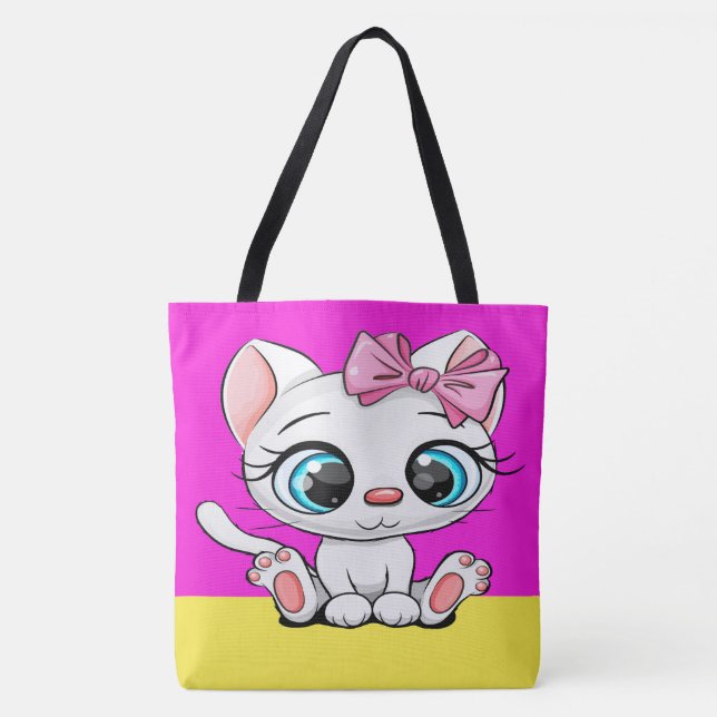 PRECIOSO KITTEN Bolsa - Veja Em Trás! (Frente)