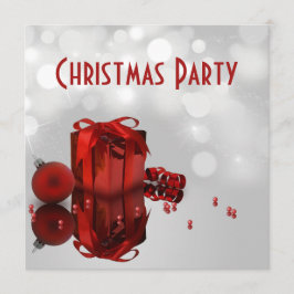 Precioso Natal presente - Convite de festas