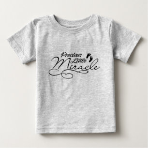 Precioso pouca camisa do bebê do milagre
