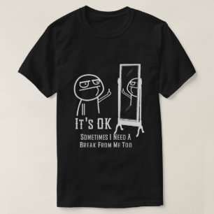 Precisa de uma camiseta Espelho de Break