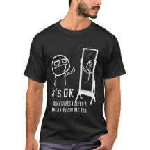 Precisa de uma camiseta Espelho de Break