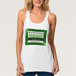 Precisamos de uma cura Camiseta feminina Lyme