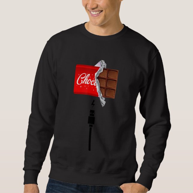 Preciso Cobrar Camisetas Gráficas De Chocolate E D (Frente)