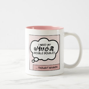 Preciso Da Minha Xícara De Café De Dois Tons
