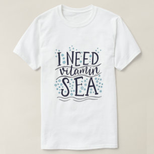Preciso De Camiseta Vitamínica No Mar