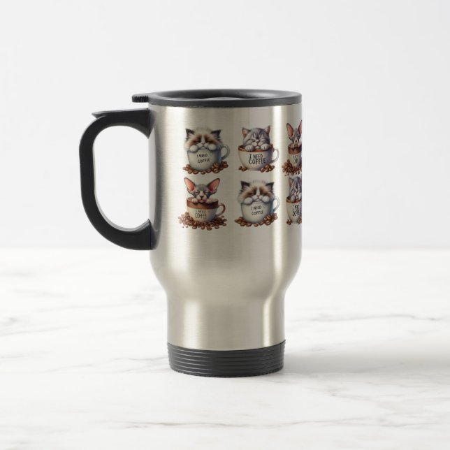 Preciso de Caneca de viagem de café (Esquerda)