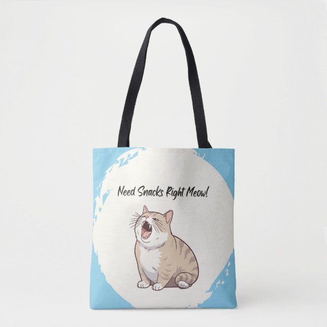 Preciso de lanches à direita, Bolsa de mercearia (Frente)