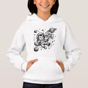 Preciso de Mais Espaço Gato Astronauta Engraçado
