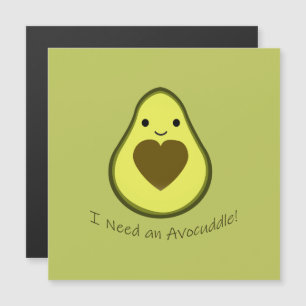 Preciso de um Avocuddle Cute Kawaii Avocado
