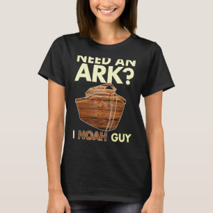 Preciso de uma Arca I Noah Cara T camisa Christian