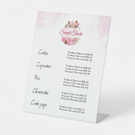 Preço da padaria dos doces tratados