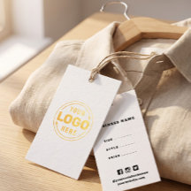Preço de negócios do logotipo minimalista simples