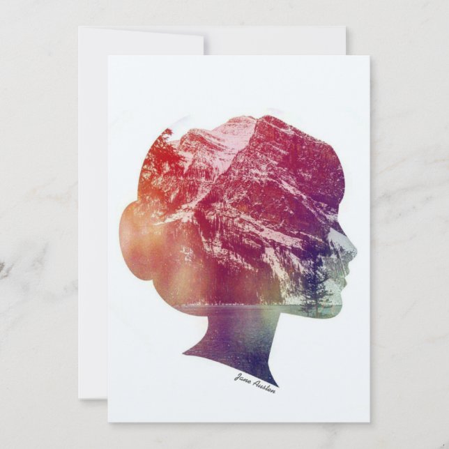 Preço e preconceito 5 x 7 Impressão (Frente)