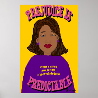 Preconceito é Poster previsível