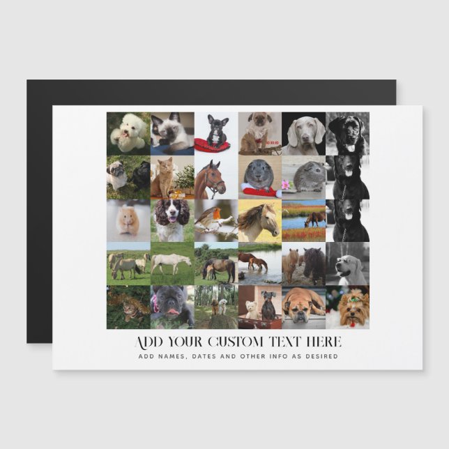 Preços mais baixos! Colagem de FOTOS 35 x e texto  (Frente/Verso)