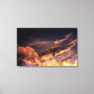 Predador de Northrop Grumman EA-6B das canvas do