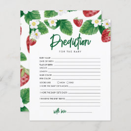 Predição De Morango Para Jogo De Chá de fraldas