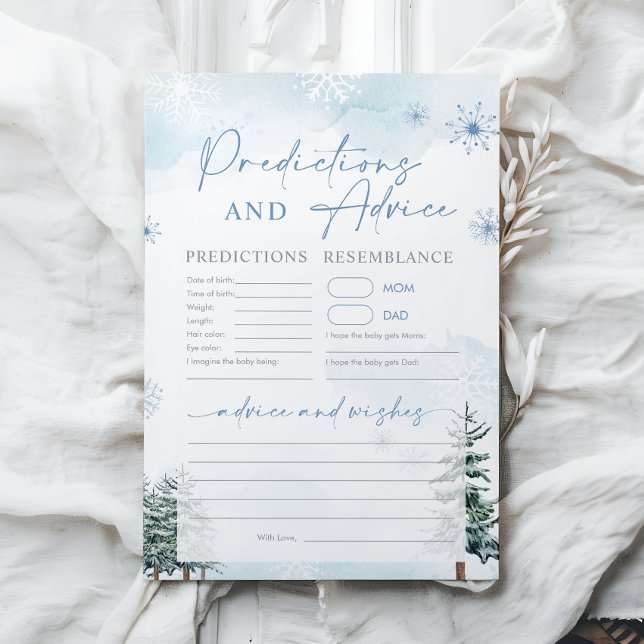 Predições e placas de conselho do chá de fraldas (Criador carregado)