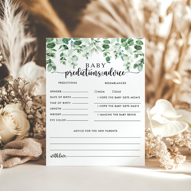 Predições e placas de conselho do Eucalipto Verde (Criador carregado)