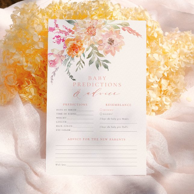 Predições para bebês e conselhos Blush Primavera d (Criador carregado)