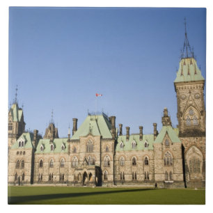 Prédio parlamentar em Ottawa, Ontário, Canadá