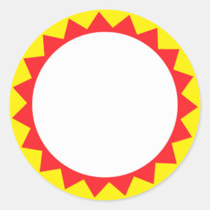 Preencha o seu próprio preço ou adesivos de descon