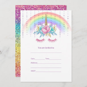 Preencher o Convite do Unicorn