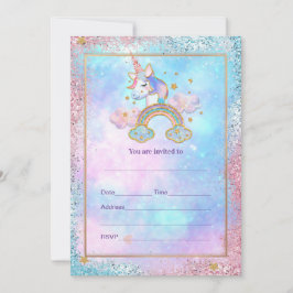 Preencher o Convite do Unicorn