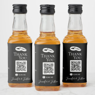 Prefeito Casamento Branco Negro Mini Favoritos de 