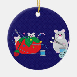 Preferencialmente De Costurar Enfeites de natal