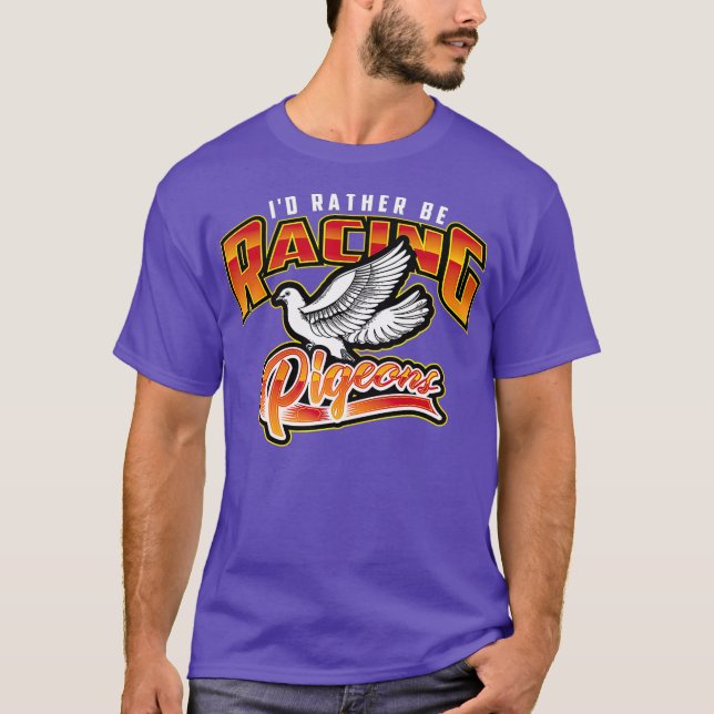 Preferencialmente Id Be Racing Pigeons Camisa Rapi (Frente)