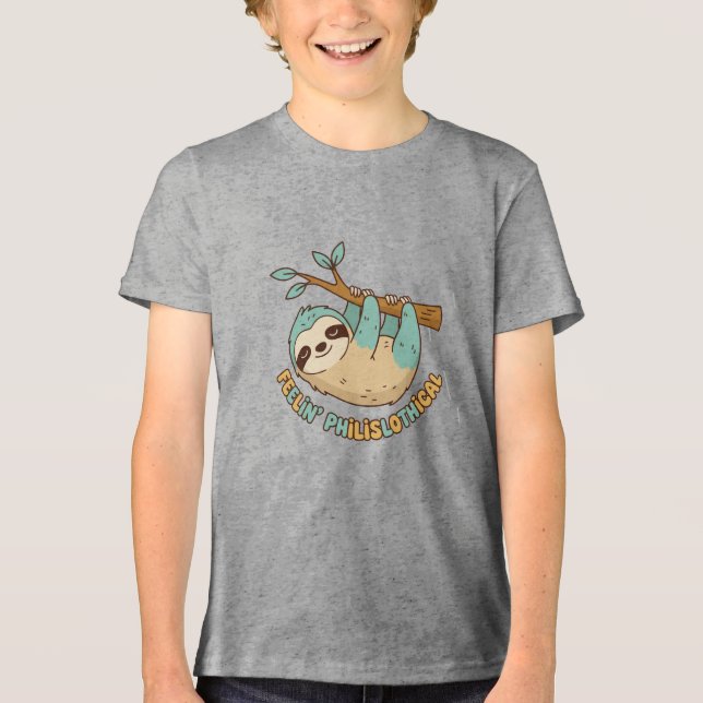 Preguiça, Camiseta "Feelin Philislothical" 2 (Frente)