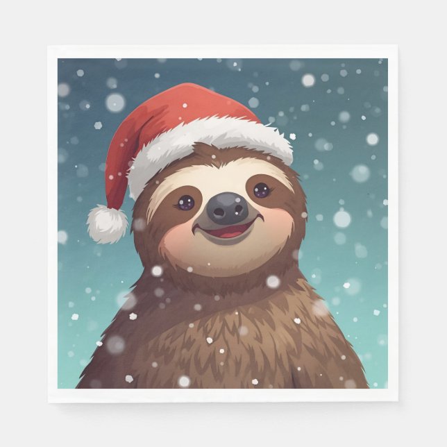 Preguiça de Natal, Guardanapos (Frente)