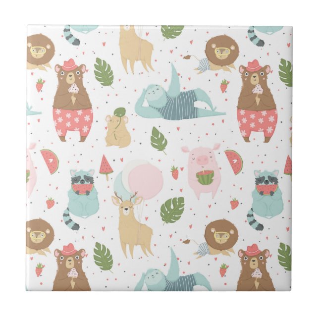 Preguiça & teste padrão dos amigos (Frente)