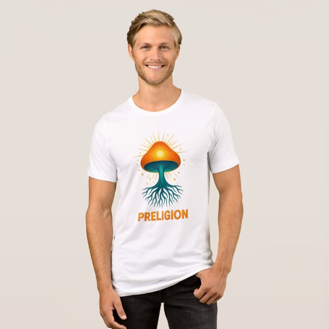 Preligion - logotipo de Cogumelo (Frente Completa)