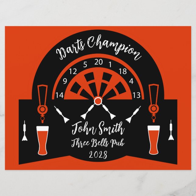 Prêmio Darts Winner (Frente)