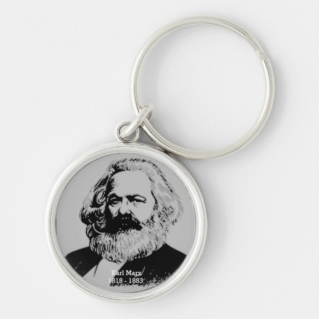 Prêmio de chaveiro Karl Marx (Frente)