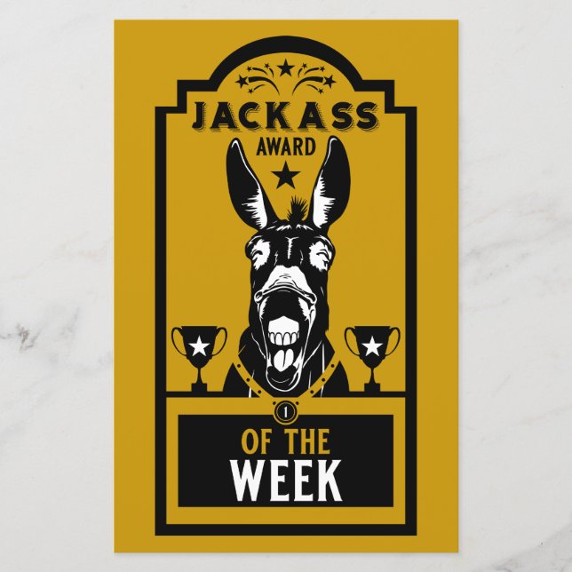 Prêmio de Jackass (Frente)